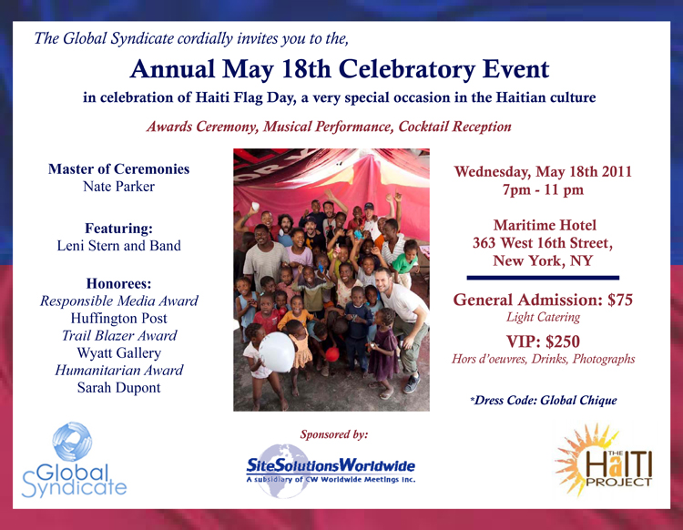 haitian flag day 2011. Annual Haitian Flag Day